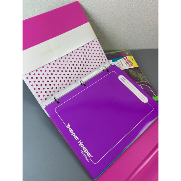 Vintage Mead Trapper Keepers school‎ binders folders NWT tiger mountain - Picture 4 of 12